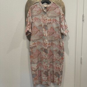 Women's Printed Maxi Dress